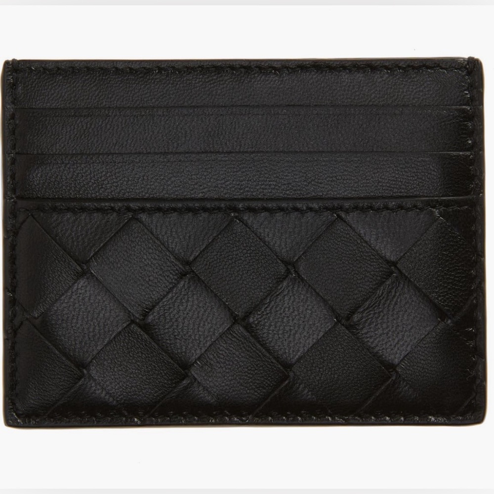 Bottega Veneta Intrecciato Leather Card Case